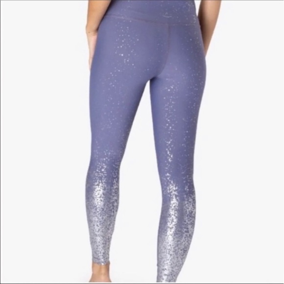 Beyond Yoga High Waisted Alloy Ombre Midi Leggings - Picture 2 of 14